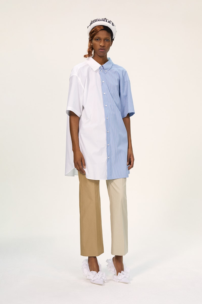 MM6 Maison Margiela Spring/Summer 2020 Collection Lookbook Multicolor Button Down Pants