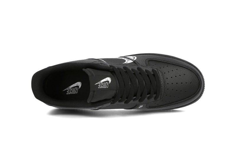 nike air force 1 sketch sneakers black white shoes sneakerhead footwear