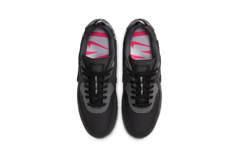 nike undefeated collaboration air max 90 sneakers black shoes footwear sneakerhead