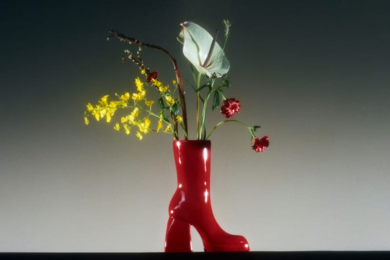 Anissa Kermiche Transforms Nodaleto's Signature Bulla Corta Boot Into a Vase