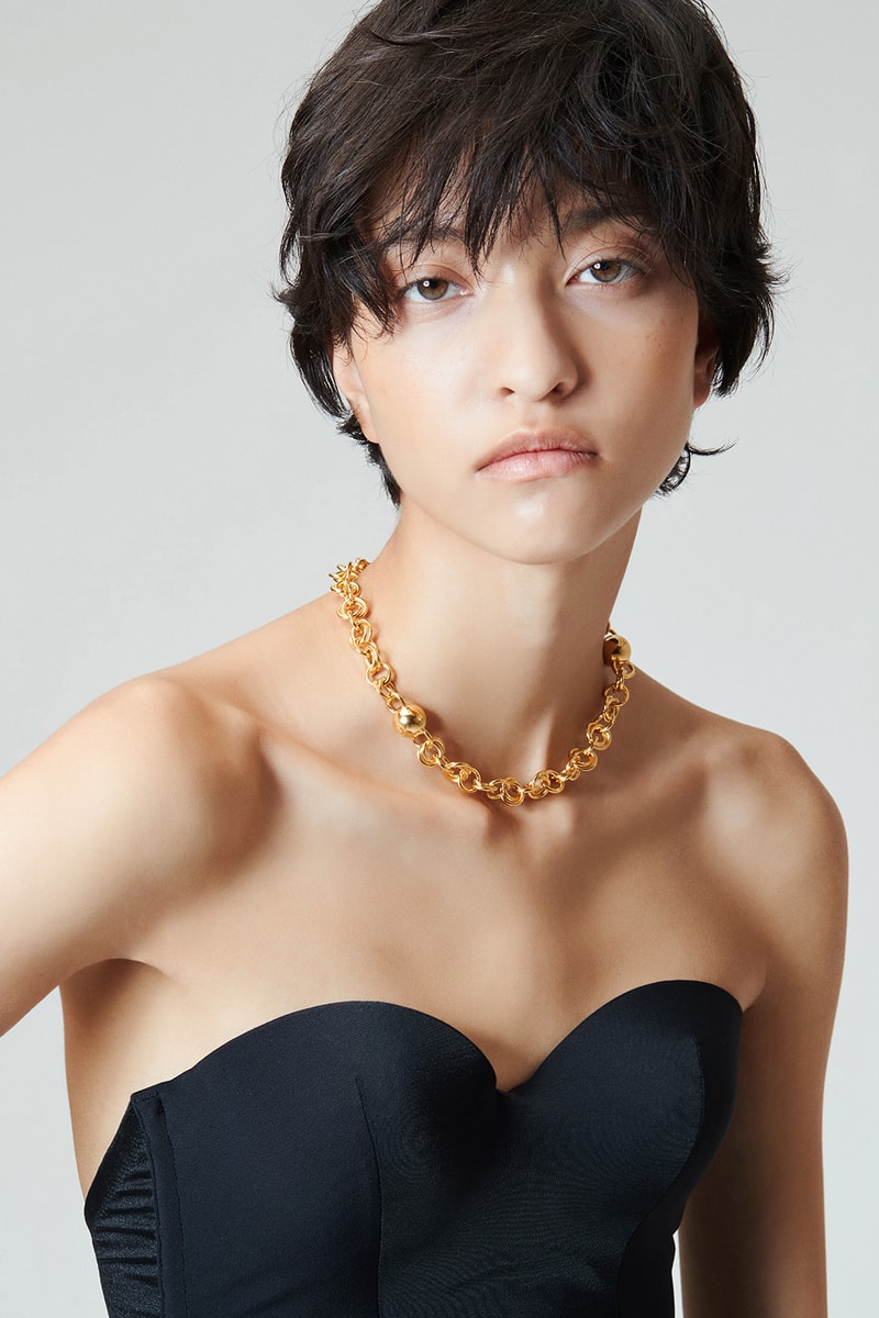 numbering korean jewelry spring summer collection earrings necklaces gold silver fashion 