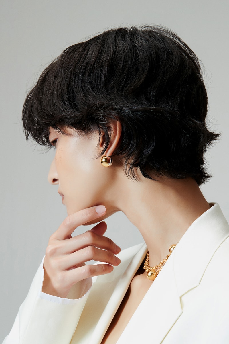 numbering korean jewelry spring summer collection earrings necklaces gold silver fashion 