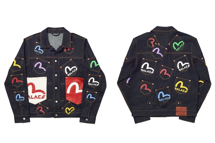 Every Piece From the Palace x EVISU Collaboration