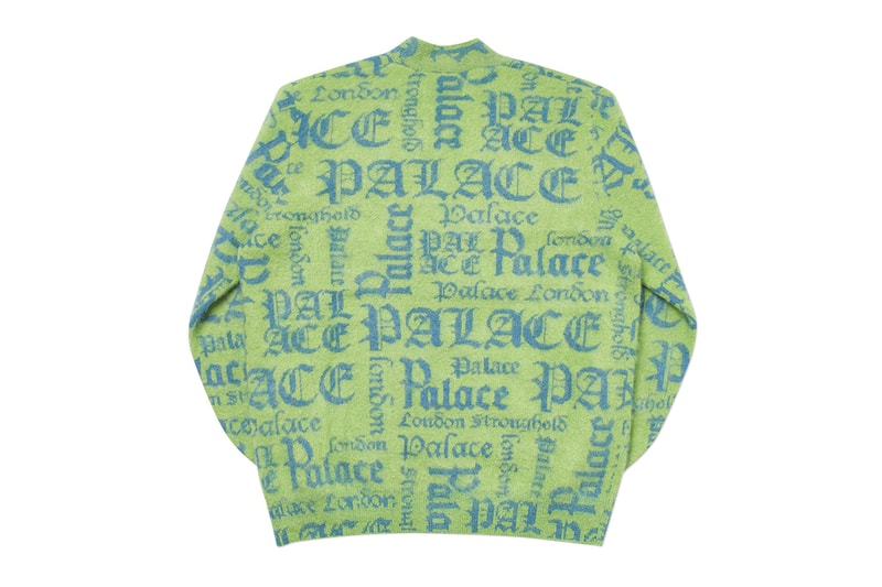 palace skateboards spring collection drop 6 outerwear jackets cardigan green white blue red clothes fashion