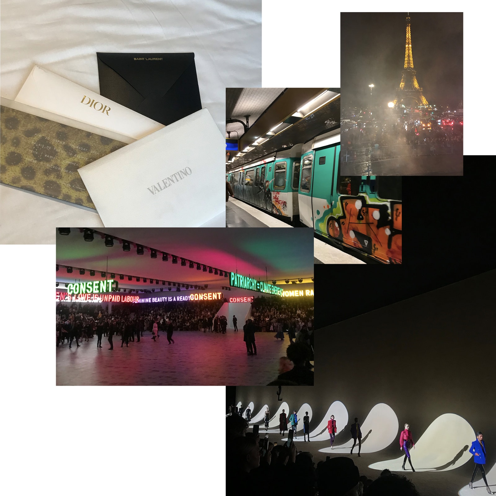 Editor's Photo Diary Paris Fashion Week FW20 shows Events Inside Look