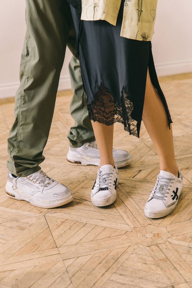 premiata italian luxury sneaker brand debuts spring/summer 2020 sizey collection sharky drake