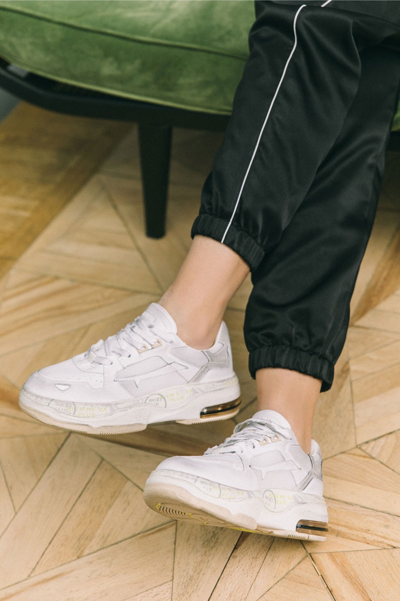 premiata italian luxury sneaker brand debuts spring/summer 2020 sizey collection sharky drake