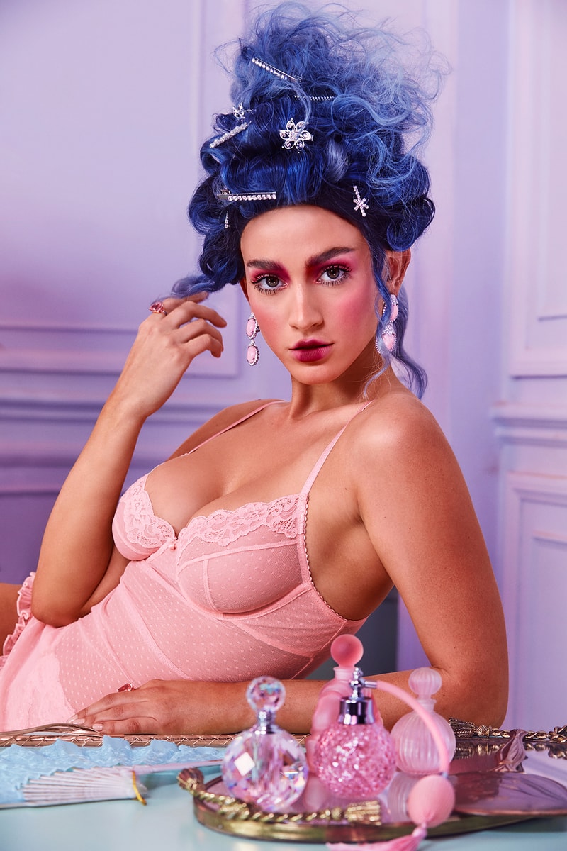 Savage X Fenty SS20 Collection Lookbook Corset Pink
