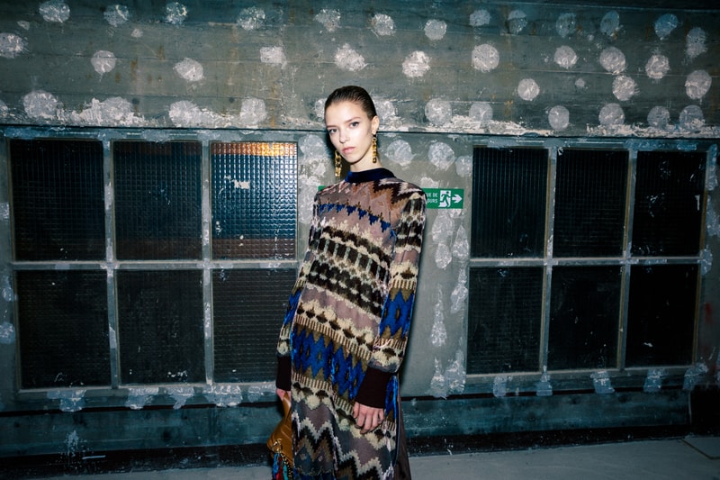 sacai Fall/Winter 2020 Collection Backstage Paris Fashion Week