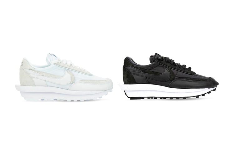 Here's When the sacai x Nike LDV Waffle "White Nylon" & "Black Nylon" Is Releasing