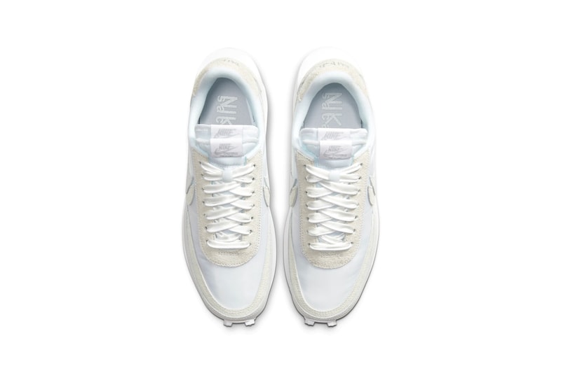 sacai x Nike LDV Waffle White Black Nylon Release Date