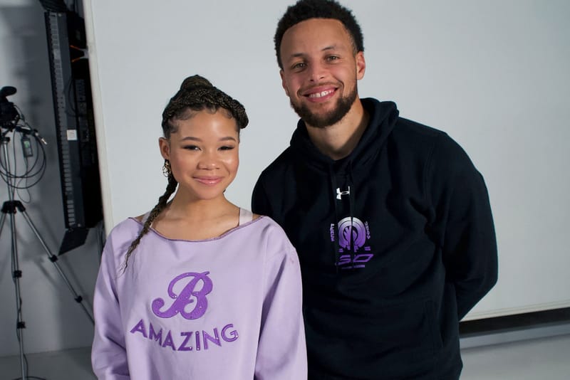 Stephen Curry and Storm Reid Collaborate on Curry 7 "Bamazing" for International Women's Day