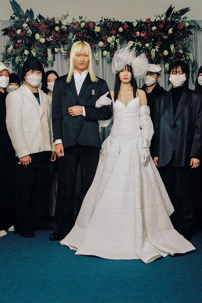 SU GI Fall/Winter 2020 Lookbook Emerging Korean Designer Wedding Dress Marriage Streetwear Suits Dresses 