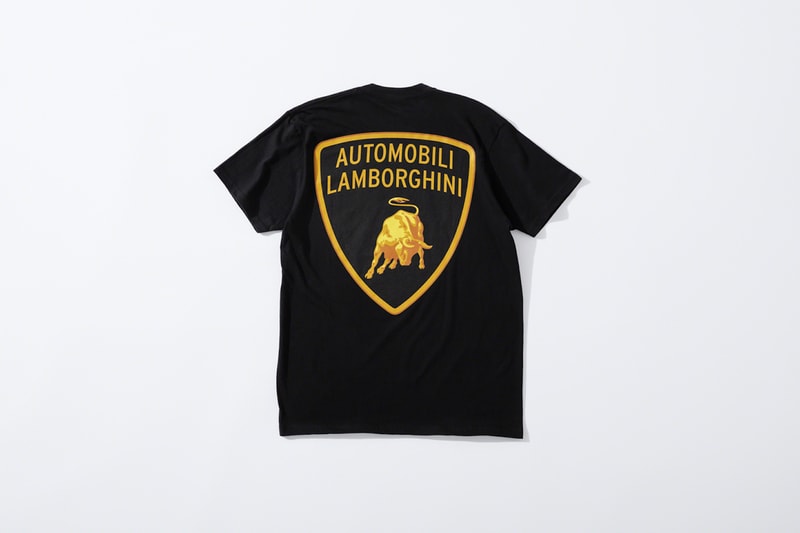 supreme automobili ferruccio lamborghini spring collaboration jackets t shirts beanies