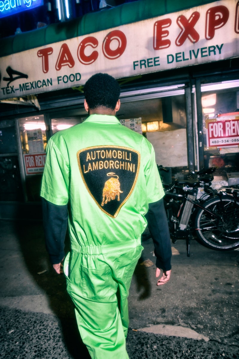 supreme automobili ferruccio lamborghini spring collaboration jackets t shirts beanies