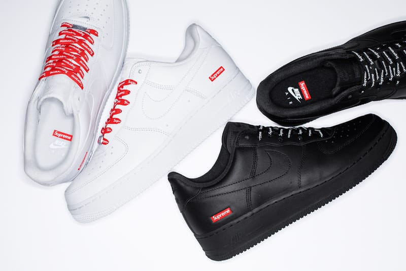 A Closer Look at the Upcoming Supreme x Nike Air Force 1 Low