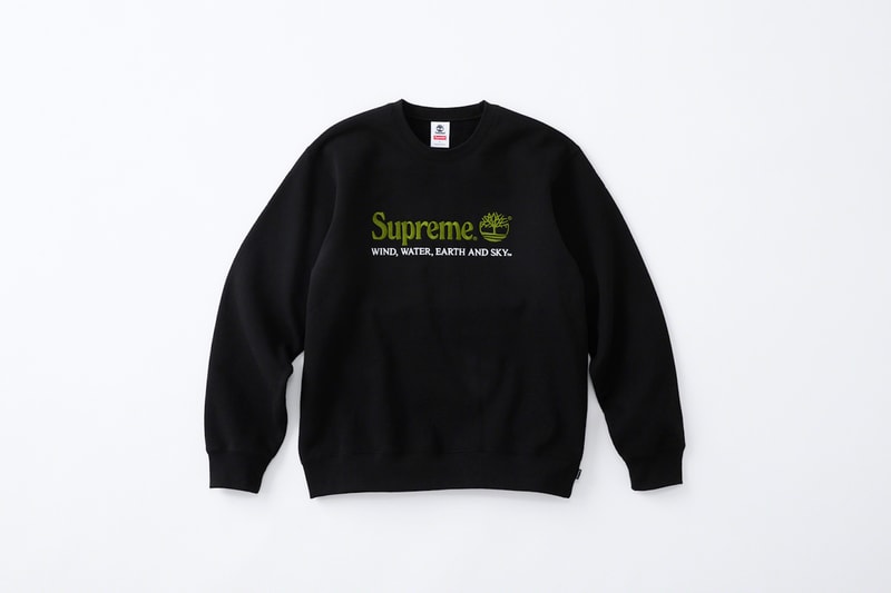 supreme timberland spring collaboration euro hiker low red yellow black shoes footwear 