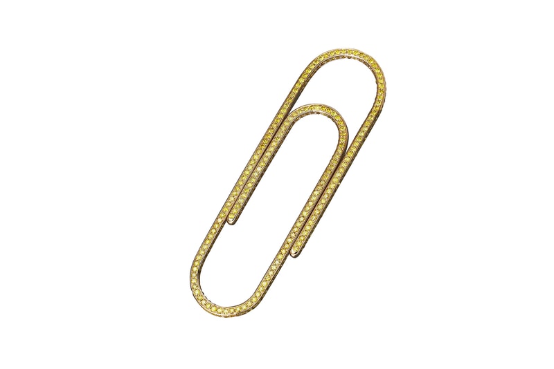 virgil abloh jacob and co office supplies jewelry money clips bracelets earrings necklaces silver 