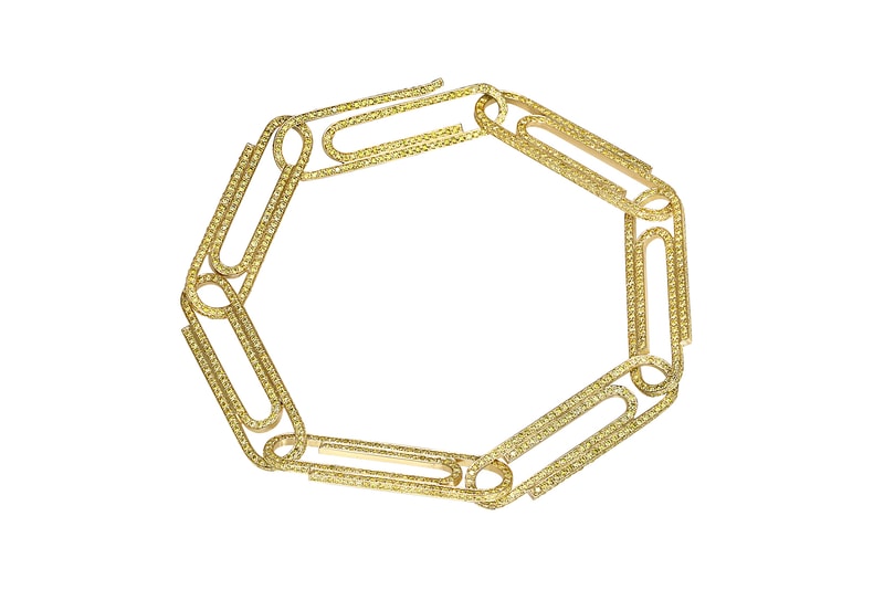 virgil abloh jacob and co office supplies jewelry money clips bracelets earrings necklaces silver 