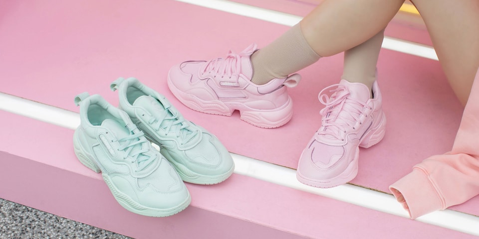 adidas Originals Supercourt RX Pastel Blue Pink | Hypebae adidas Originals Supercourt RX Pastel Blue Pink | Hypebae