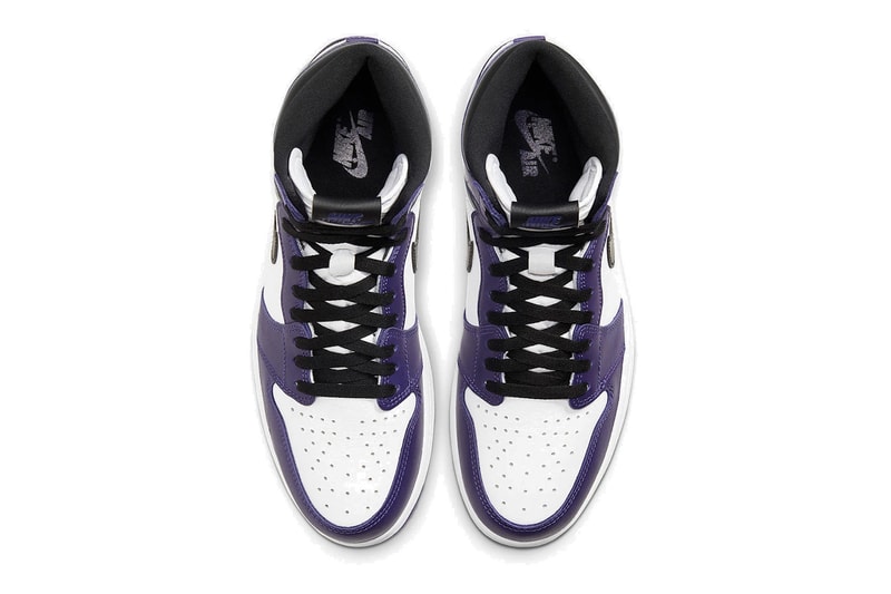 Nike Air Jordan 1 Retro Hi Purple/White Release Date Raffle Online Sneaker Shoe 