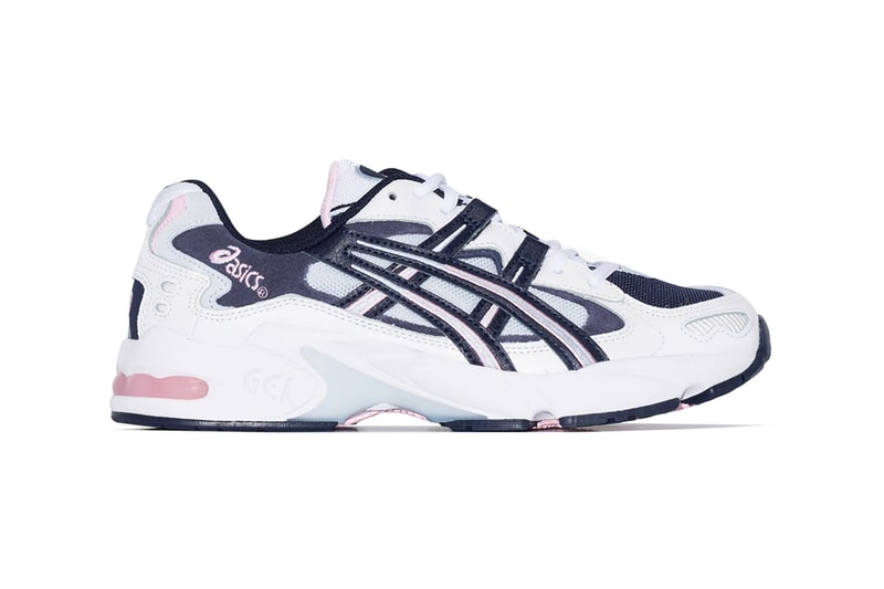 ASICS Gel-Kayano 5 Blue and Pink Spring Chunky Sneakers 