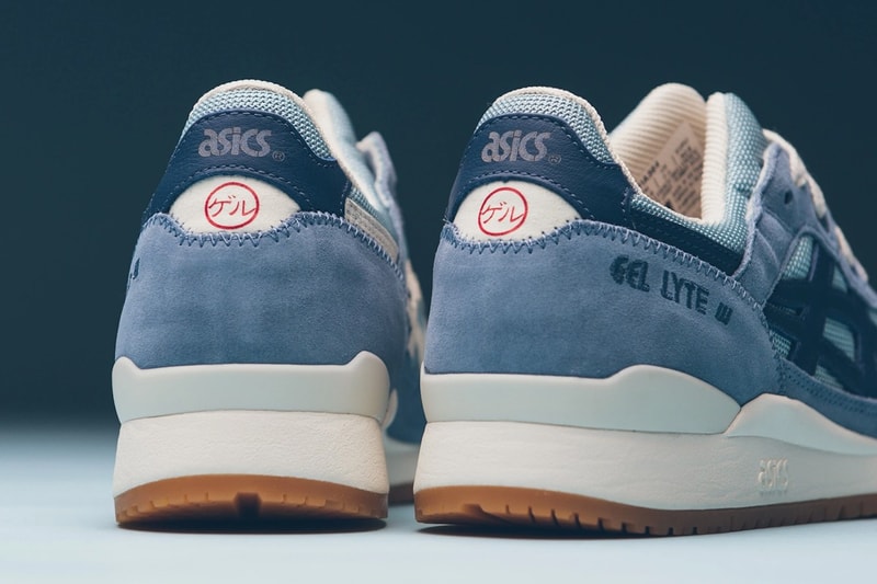 asics gel lyte iii sneakers blue white shoes footwear sneakerhead 