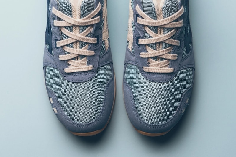 asics gel lyte iii sneakers blue white shoes footwear sneakerhead 