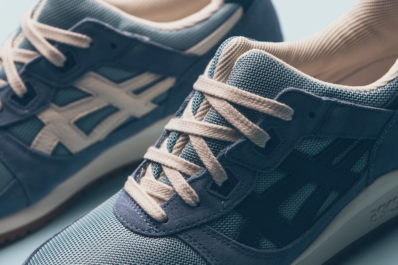 asics gel lyte iii sneakers blue white shoes footwear sneakerhead 