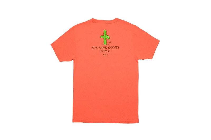 bait peanuts collaboration earth day sustainability upcycled black sweaters yellow t shirts fashion