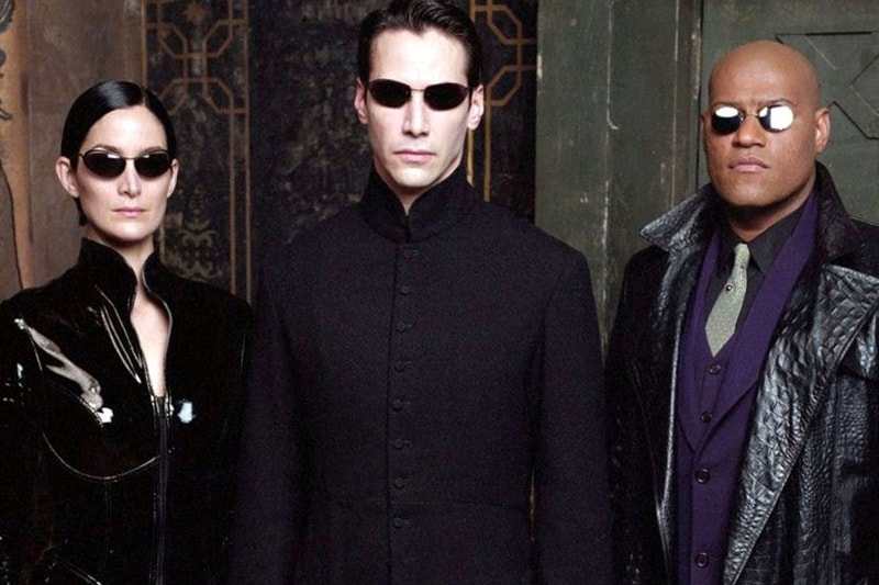 The Matrix Keanu Reeves Neo Laurence Fishburne Morpheus Carrie-Ann Moss Trinity