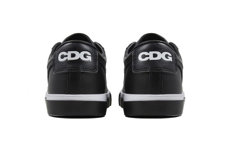 nike black comme des garcons cdg blazer high low waffle racer footscape sneakers collaborations dover street market