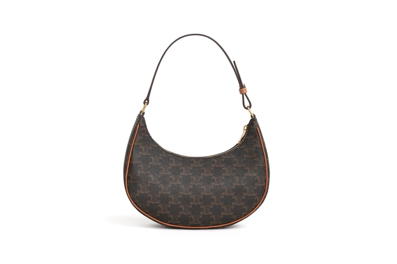 celine triomphe canvas ava designer bag vintage relaunch asia brown accessories handbag