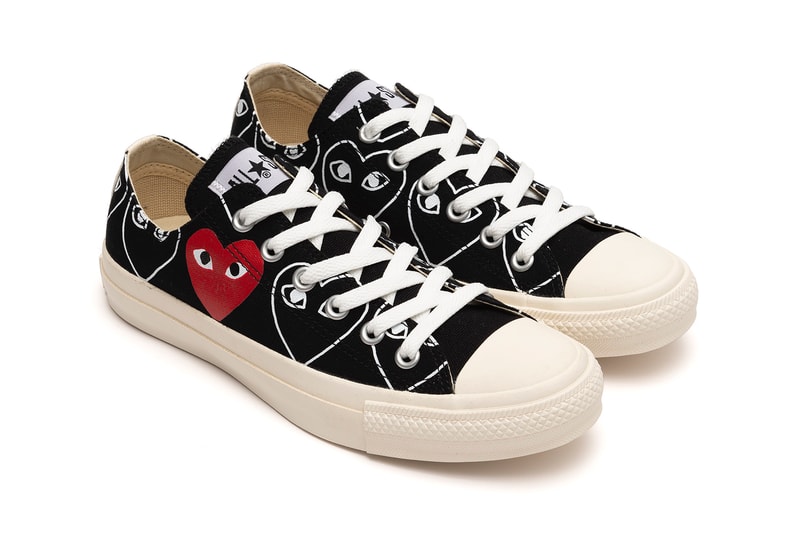 COMME des GARCONS PLAY x Converse Chuck 70 Ox Black