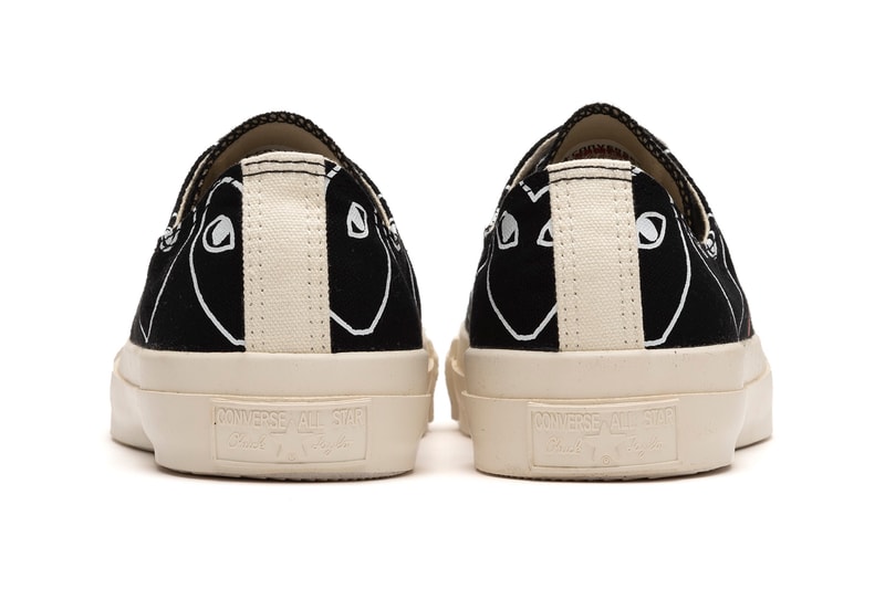 COMME des GARCONS PLAY x Converse Chuck 70 Ox Black
