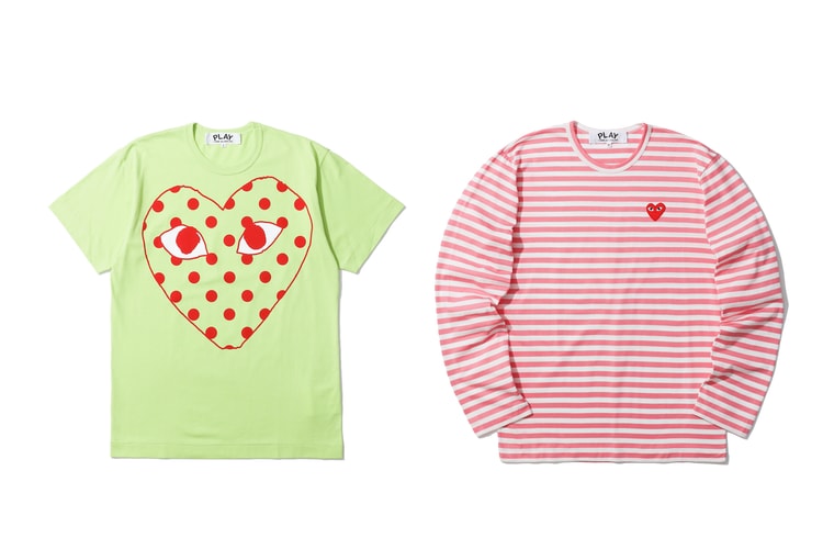 COMME des GARÇONS PLAY Adds Colorful Classics for Spring