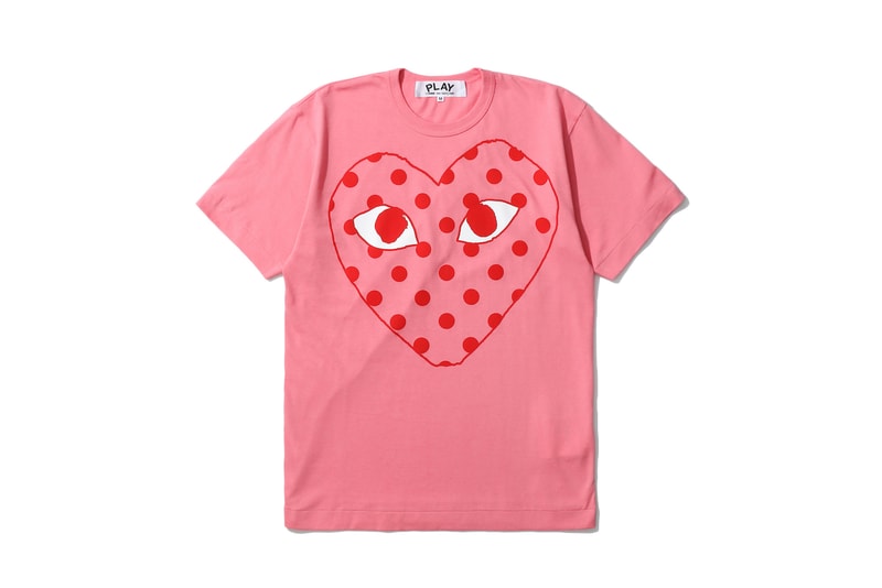 COMME des GARÇONS PLAY Spring/Summer Collection Pink Green Blue Pastel Graphics Print