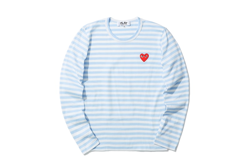 COMME des GARÇONS PLAY Spring/Summer Collection Pink Green Blue Pastel Graphics Print