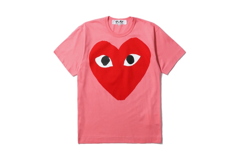 COMME des GARÇONS PLAY Spring/Summer Collection Pink Green Blue Pastel Graphics Print