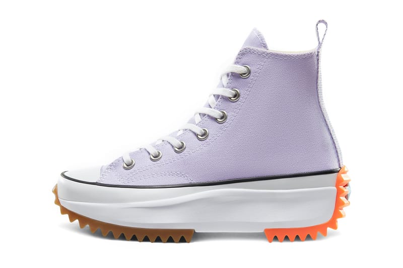 purple orange converse