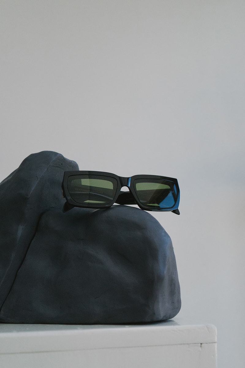 danielle cathari retrosuperfuture collaboration eyewear sunglasses shades blue black orange accessories