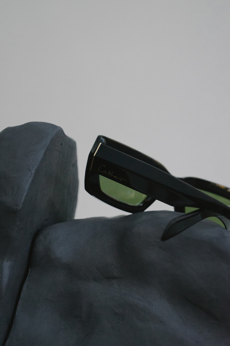 danielle cathari retrosuperfuture collaboration eyewear sunglasses shades blue black orange accessories