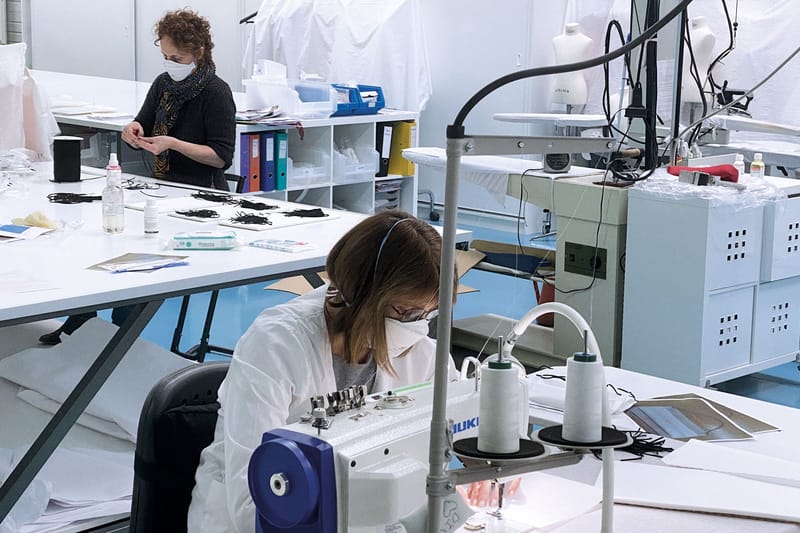 Dior Reopens Baby Dior Ateliers For Production of Face Masks