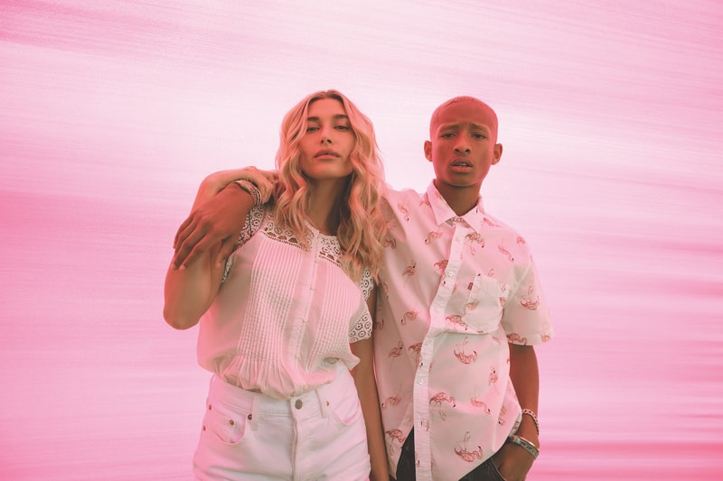 Hailey Bieber Jaden Smith Levi's Campaign Collection Festival Season Youth 