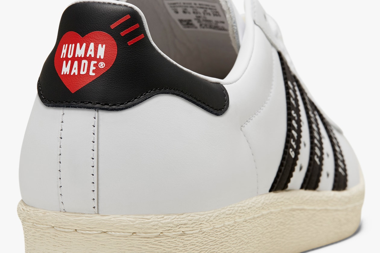 HUMAN MADE x adidas Originals Release Date Superstar 80s Sneakers Collaboration NIGO