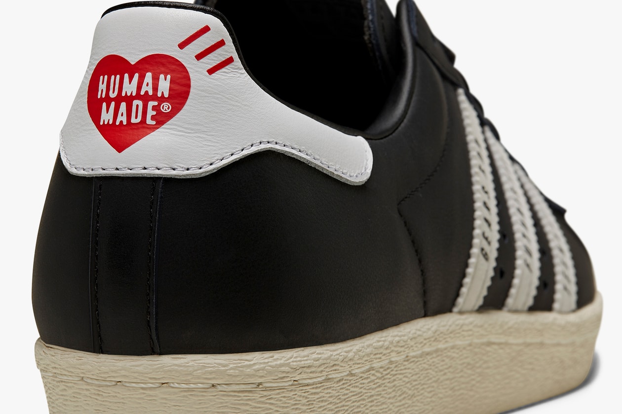 HUMAN MADE x adidas Originals Release Date Superstar 80s Sneakers Collaboration NIGO