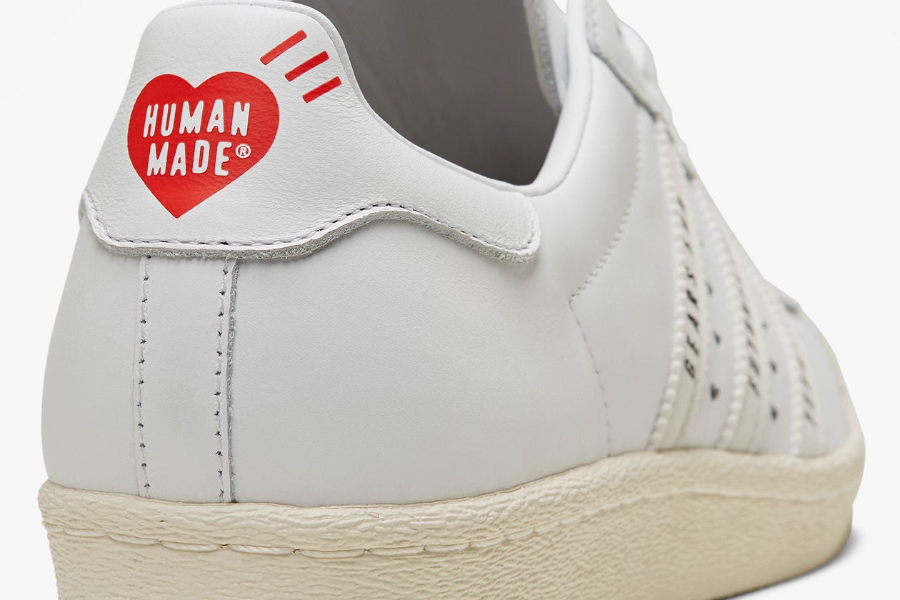 HUMAN MADE x adidas Originals Release Date Superstar 80s Sneakers Collaboration NIGO