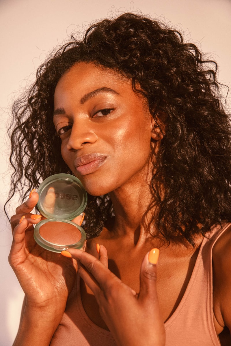 Kosas Sun Show Bronzer Makeup Product Release Moisturizing Formula Sea Glass Container Logo 