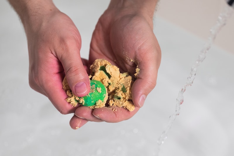 lush cosmetics bubble bar collection bubbleroons brushes sticks bottles cruelty free