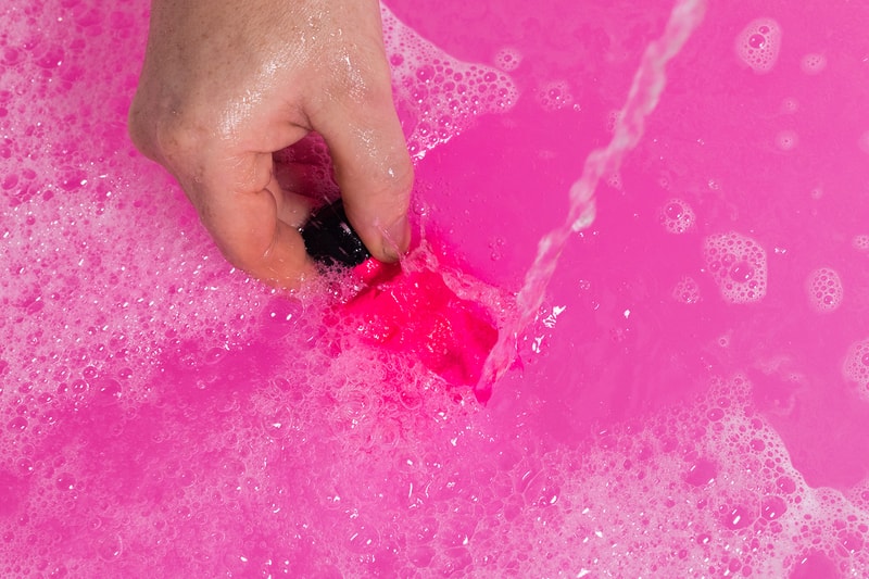 lush cosmetics bubble bar collection bubbleroons brushes sticks bottles cruelty free